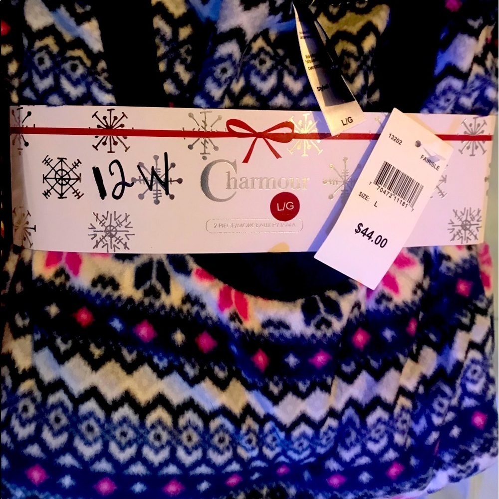 LARGE Fleece Pajama Set. BNWT​​​